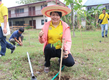 ร่วมกันทำกิจกรรมปลูกต้นไม้เฉลิมพระเกียรติสมเด็จพระนางเจ้าสุทิดาฯ และวันต้นไม้ประจำปีของชาติ ... พารามิเตอร์รูปภาพ 1