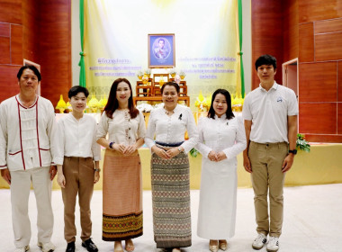 เข้าร่วมพิธี วางพานพุ่มถวายสักการะพระราชวรวงศ์เธอ ... พารามิเตอร์รูปภาพ 5