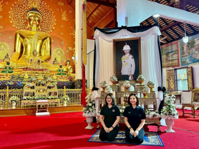 พิธีบำเพ็ญกุศลสวดพระอภิธรรมถวายพระกุศลแด่ ... พารามิเตอร์รูปภาพ 1